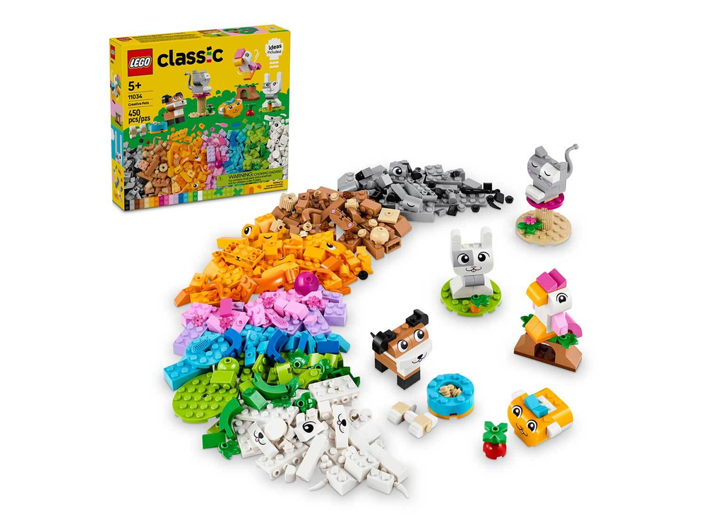 LEGO Classic 11034 Креативные домашние животные
