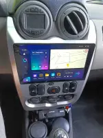 Магнитола для Renault Logan/Sandero 2009-2014 - Kuberg SF-9944 QLed+2K, Android 13, Быстрейшая, CarPlay, 4G SIM-слот