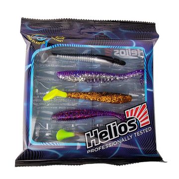 Набор приманок на судака. Река 5шт/упак SET#2 (HS-ZR-SET2) Helios