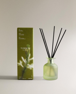 Zara Home TUBEROSE REED DIFFUSERS — ароматический диффузор с тростниковыми палочками, Тубероза, 120 мл