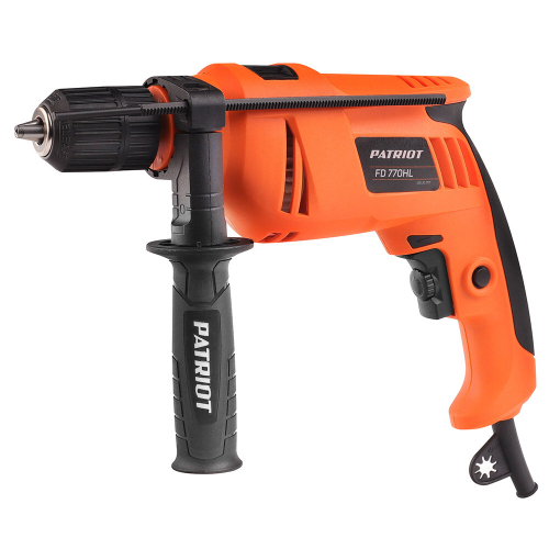 Дрель ударная PATRIOT FD 770HL, 770Вт, 2800об/мин,диаметр сверлени 13мм (120301771)