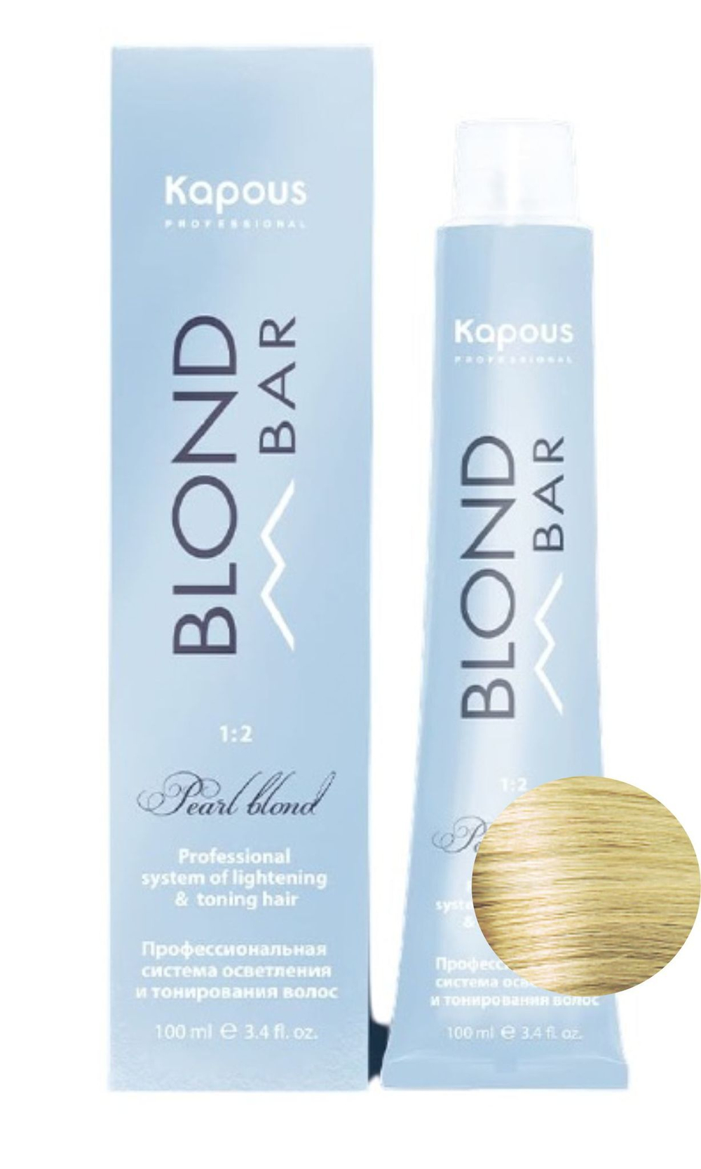 Крем-краска "Blond Bar" 1032 Бежевый перламутровый 100 мл