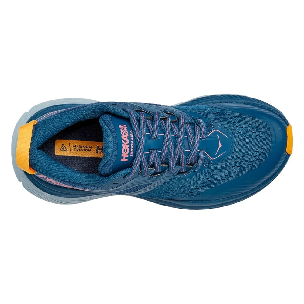 Кроссовки женские HOKA W STINSON ATR 6 Moroccan Blue / Saffron