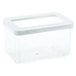 Емкость для сыпучих продуктов СТЕП 1,1 л 16х9,5см Белый