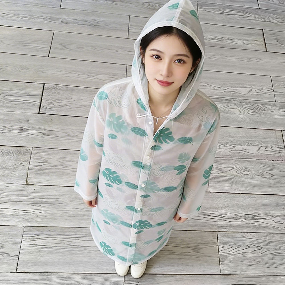 Дождевик 69*148см, папоротник, EVA