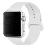 Силиконовый ремешок для Apple Watch SKINARMA Snokku 44/45/49mm white