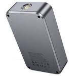Портативный аккумулятор с пускозарядным устройством Hoco QS7 10000mAh (metal grey)