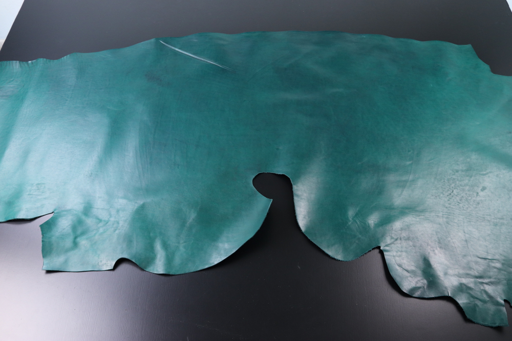 1,2-1,4 Юфть Хаки с лицевым покрытием 181дм² (КЛ)