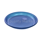 Тарелка 165 мм б/с (синяя, красная, зеленая) ИнтроПластик (24уп/100шт/2400шт)