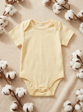 Боди Нежный желтый