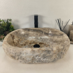 Раковина из оникса Erozy Grey EO-64658 57*47*16 0184