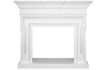 Каминокомплект Torino - Белый с очагом Vision 30 EF LED FX