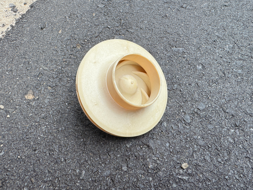 Запасная часть для насоса "LEO модели XKP554E, XKP554 - крыльчатка №40031556