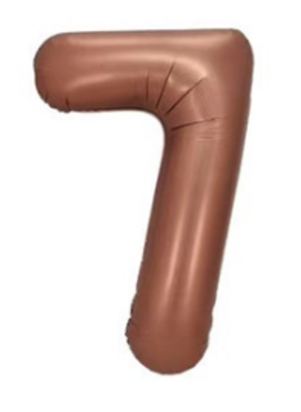 К Цифра 7 Шоколад 100 см.