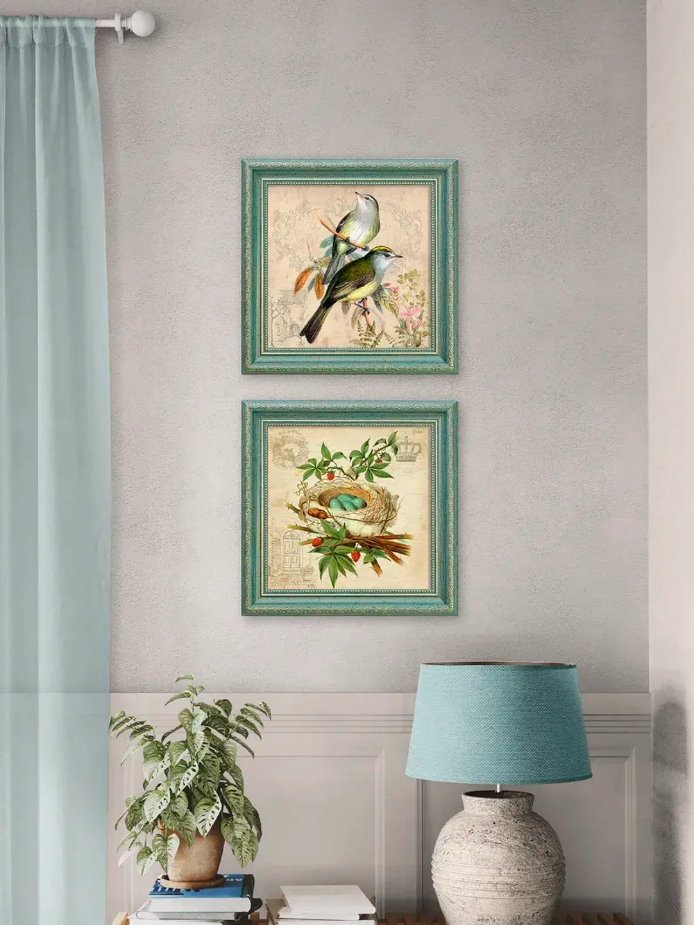 Картина на стену интерьерная на холсте 25*25 см