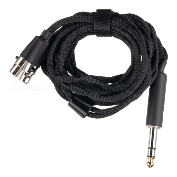 ZMF Atrium LTD Green Ish Leather 4-pin xlr ofc cable + 6.35mm
