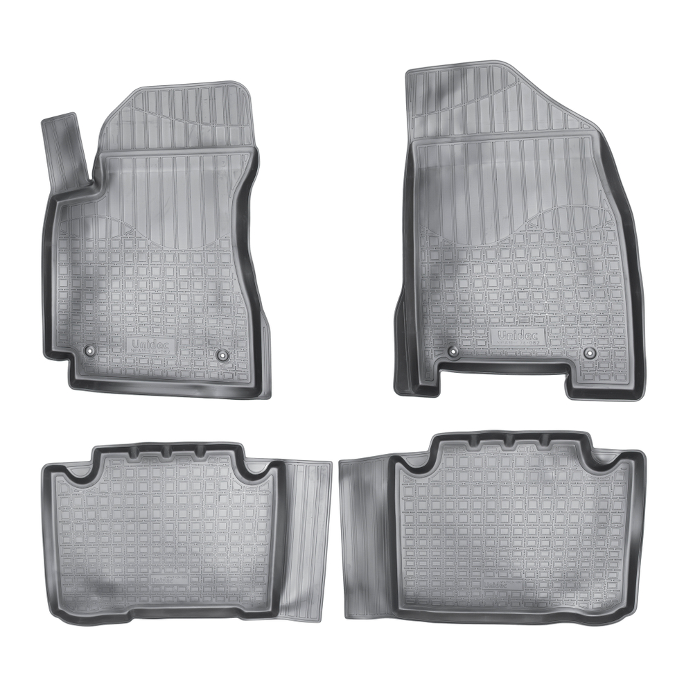 Ковры в салон Norplast/Unidec для Geely Emgrand X7 (2013-2018), Черный, арт.NPA11-C24-082