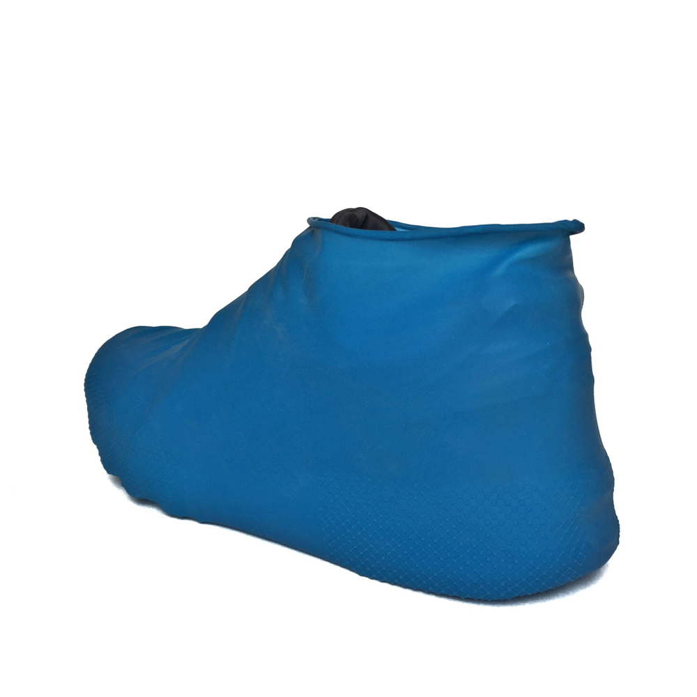 Многоразовые бахилы голубые Shoescondom