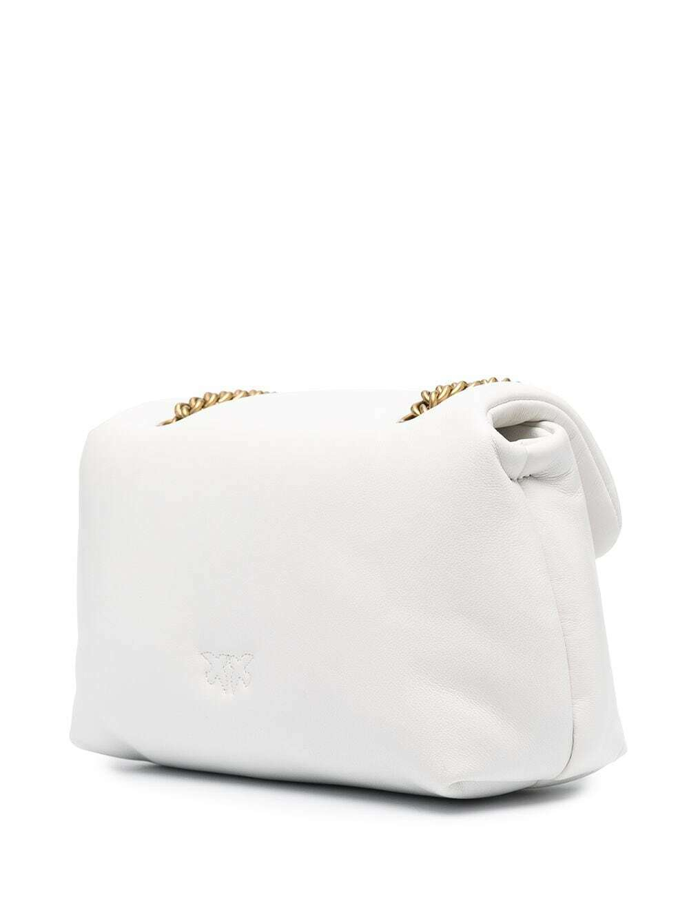 MINI LOVE BAG MINI PUFF LOGO JEVEL – white