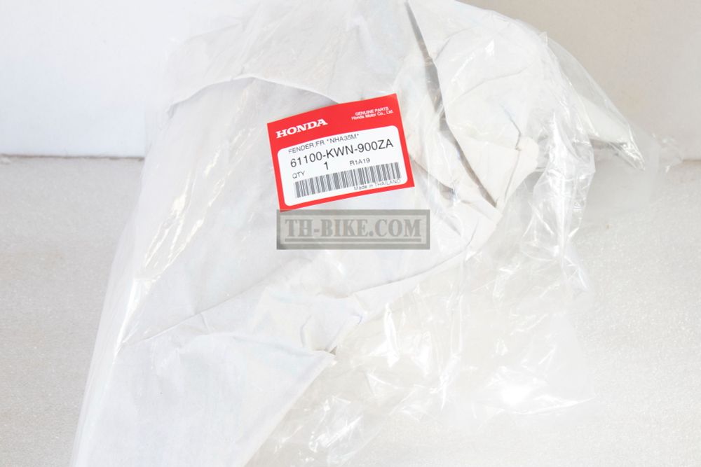 61100-KWN-900ZA, FENDER SET, FR.*NHA35M* Honda PCX. (NHA35M ASTEROID BLACK METALLIC)