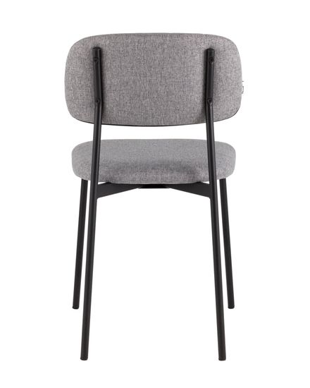 Стул Майло рогожка серый