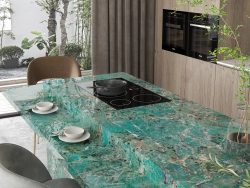 Columbia Emerald Polished Спеченный камень 120*270/0.6