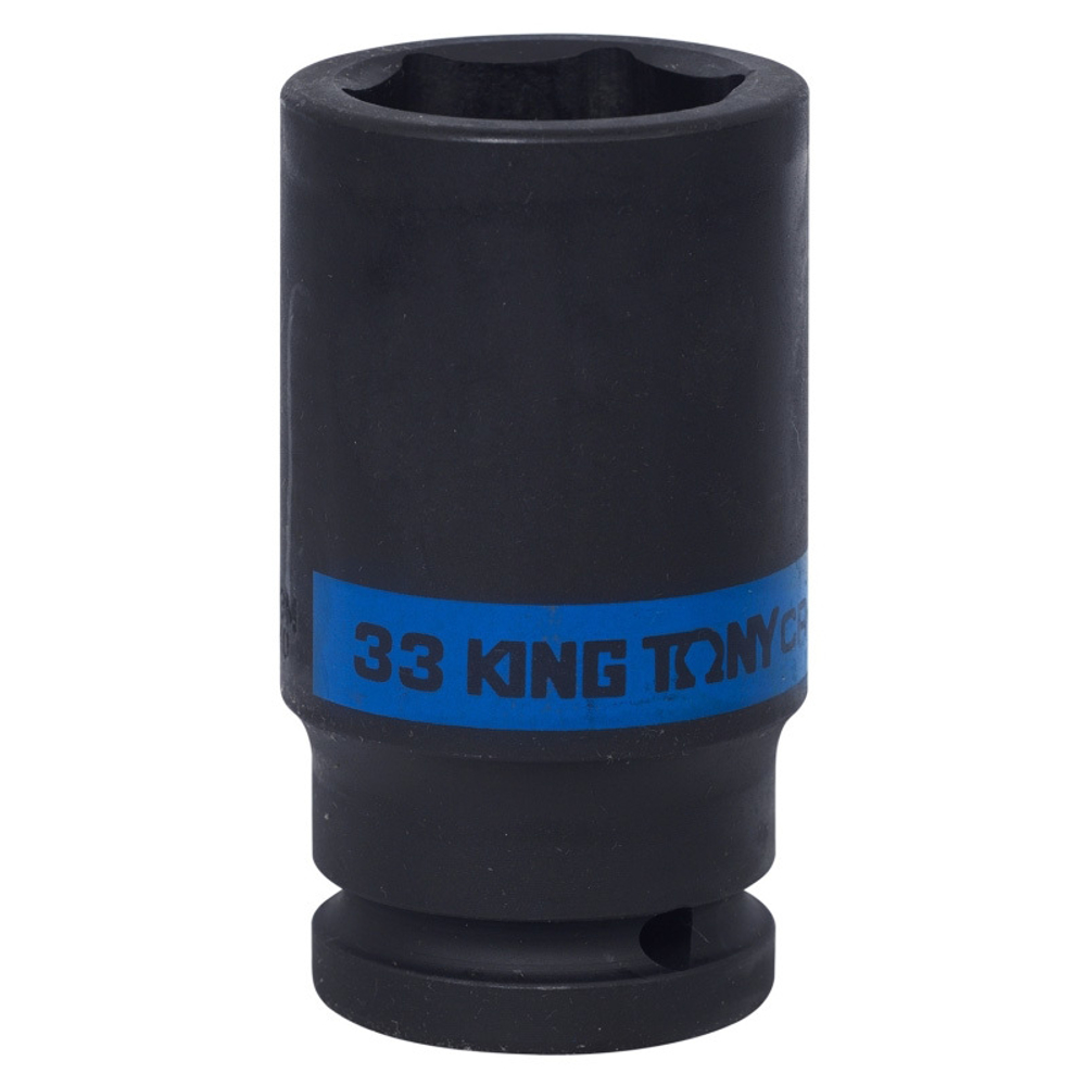 Головка торцевая ударная глубокая шестигранная 3/4&quot;, 33 мм KING TONY 643533M