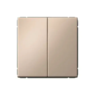 ARTGALLERY 2-клавишный ПЕРЕКЛЮЧАТЕЛЬ, сх.6/2, 10АХ, механизм, ПЕСОЧНЫЙ