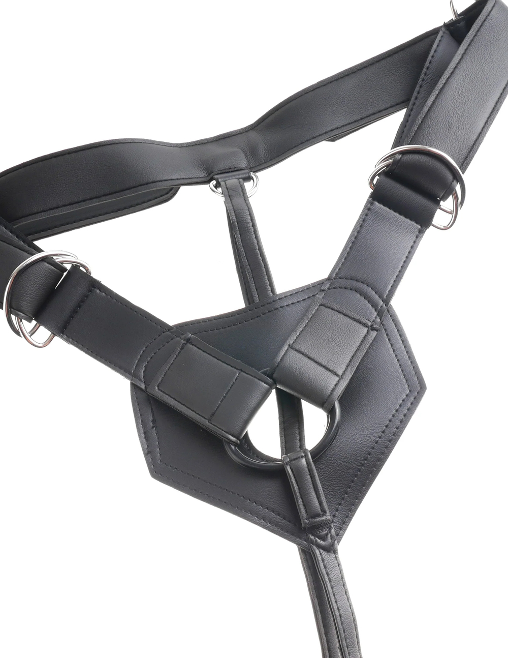 Страпон King Cock Strap on Harness with 6" Cock - Flesh Pipedream 562121PD