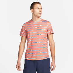 Мужское теннисное поло Nike Court Dri-Fit Victory Men - Apricot, Blue