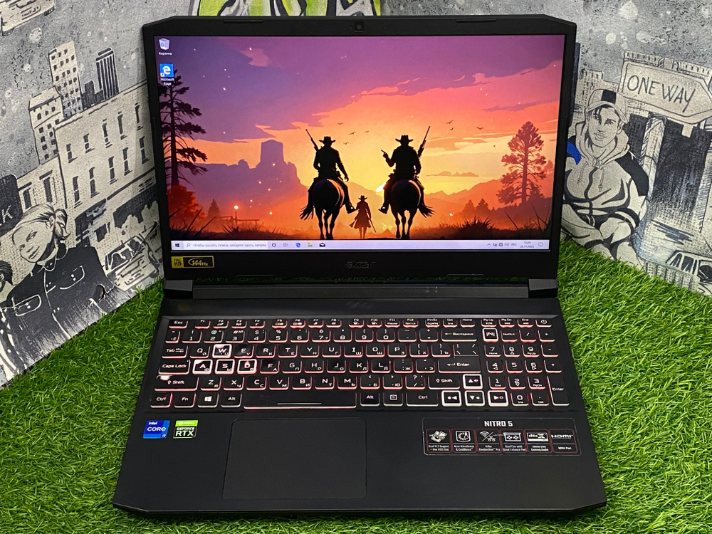 Игровой Acer 15' i7-11800H/RTX 3070/IPS 144Гц/16GB/1TB/ Nitro 5[AN515-57-77BE]/Windows 10
