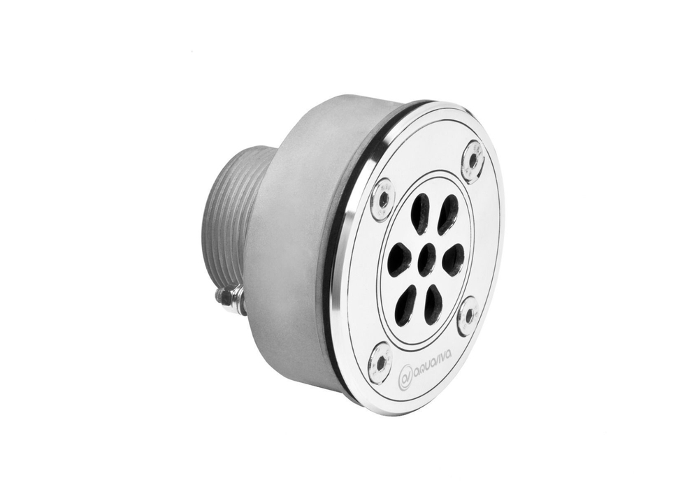 Форсунка донная прямоточная Aquaviva 1.5″, AISI 304, под лайнер