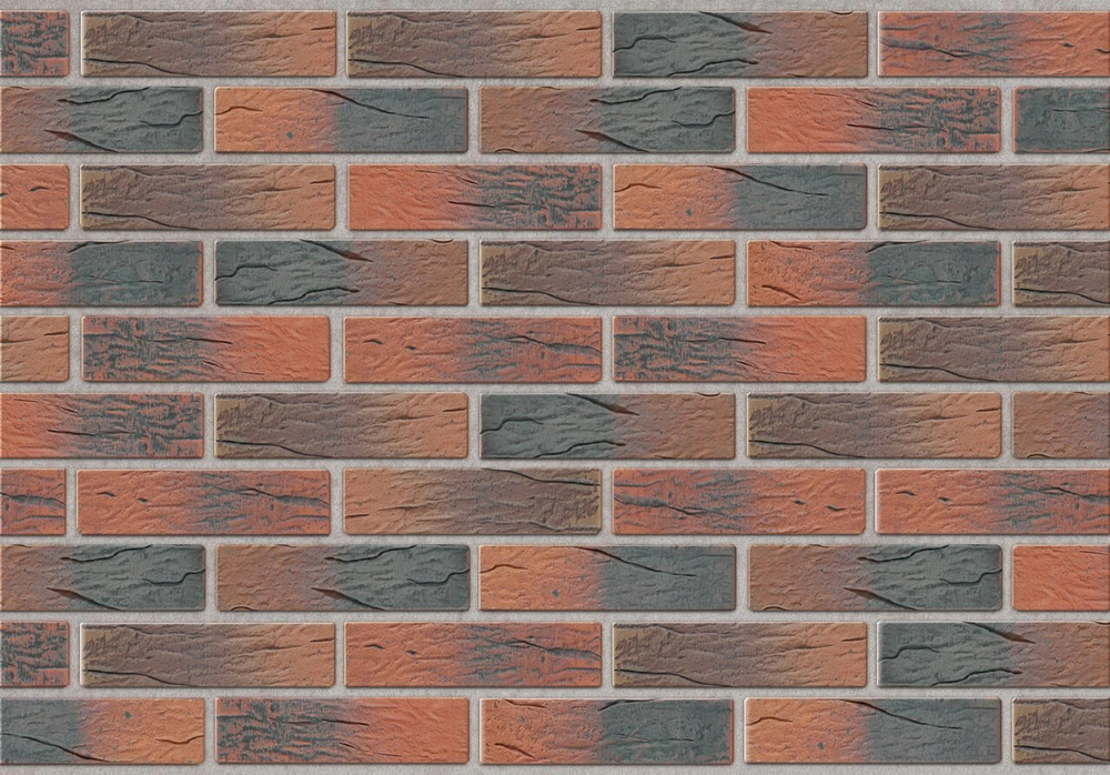 Кирпич лицевой славянский ПРОВАНС-BUNT-РУСТ, 1NF (с торкретом)