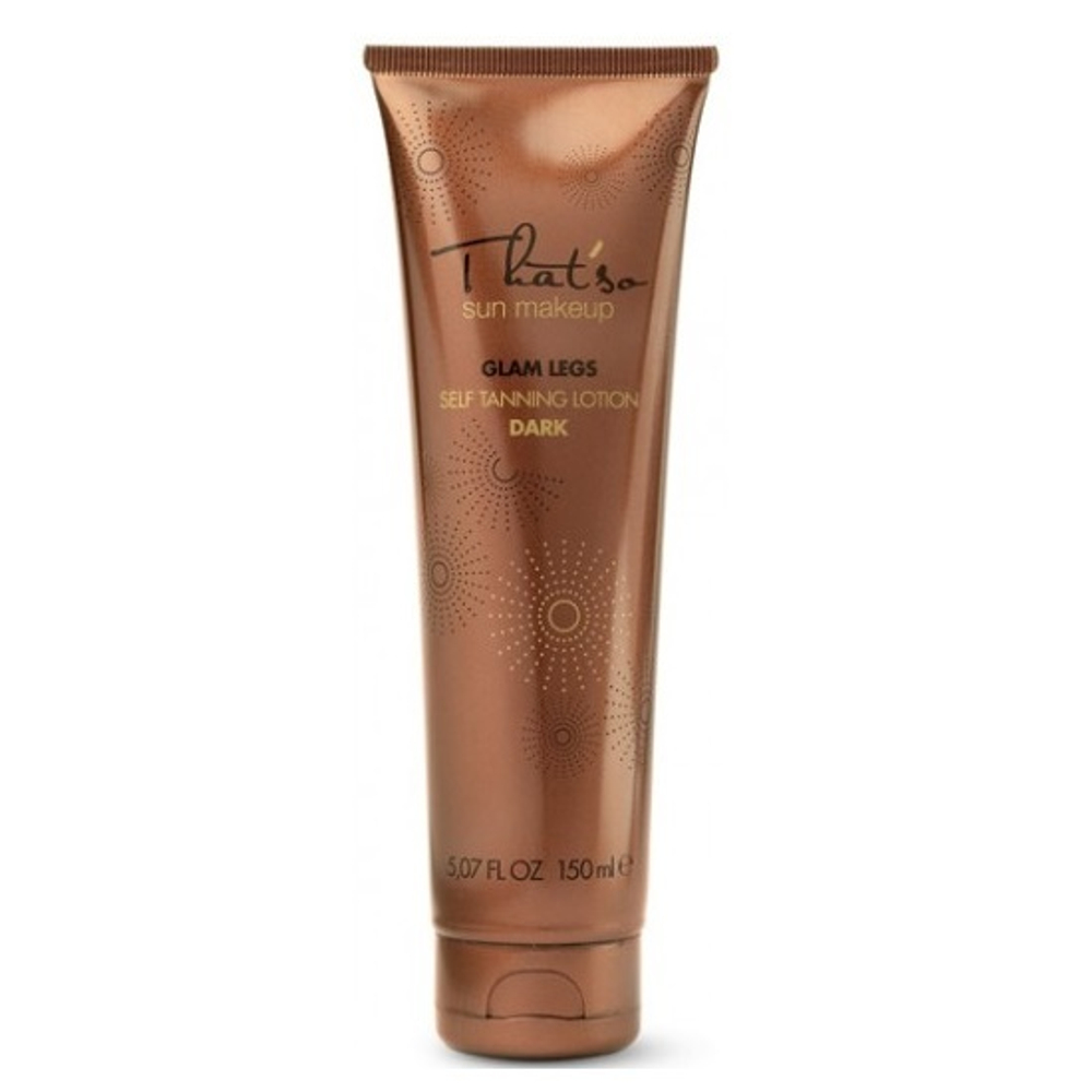 Гель-автозагар для ног бронзово-золотистый That`So Glam Legs Self Dark Tanning Lotion 150мл