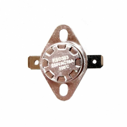 Термостат биметалл. KSD, 16A 100*C  арт.316100
