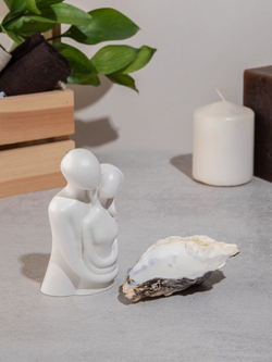 Набор статуэтка Нежность / Пара и свеча в устрице