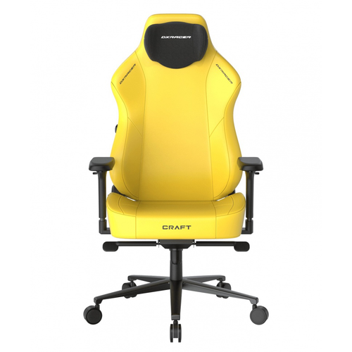 Кресло игровое DXRacer Craft CRA/D5000/Y, Жёлтый
