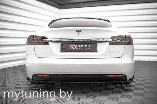 Диффузор бампера заднего для TESLA Model S (16-...)