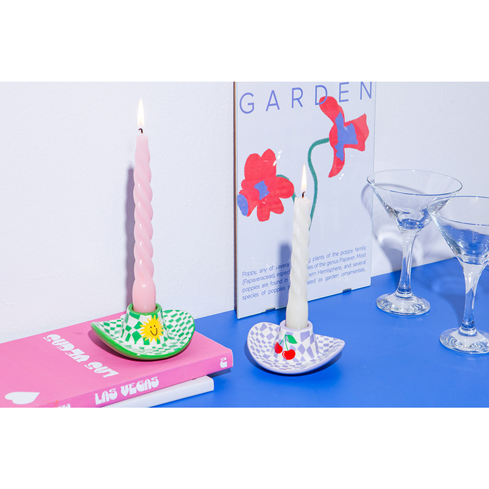 Подсвечник rodeo, cowboy hat, 4 см, зелёный