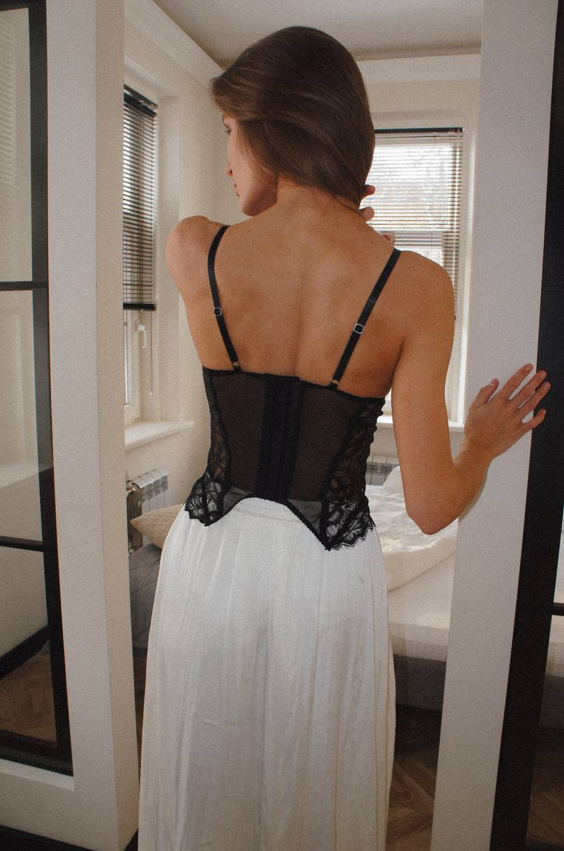 Корсет Meri черный