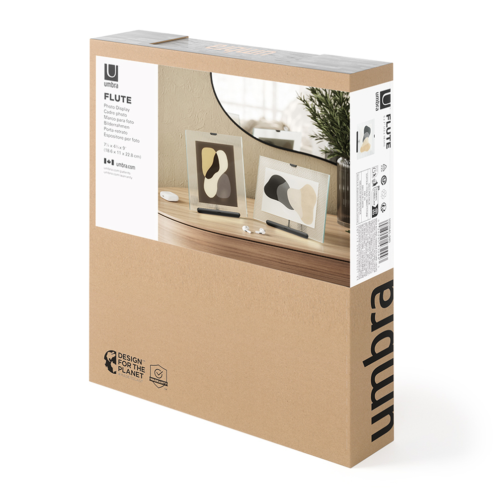 Фоторамка flute, 13х18 см, черная