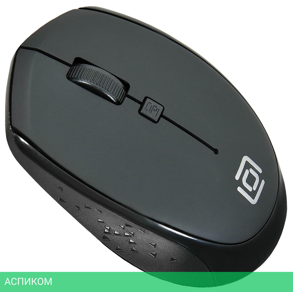Мышь Oklick 488MW черный (1196560)