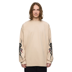 Лонгслив ВОЛЧОК SNAKE Бежевый