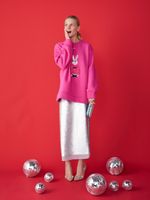 СВИТШОТ ЗАЙКА COOL FUCHSIA