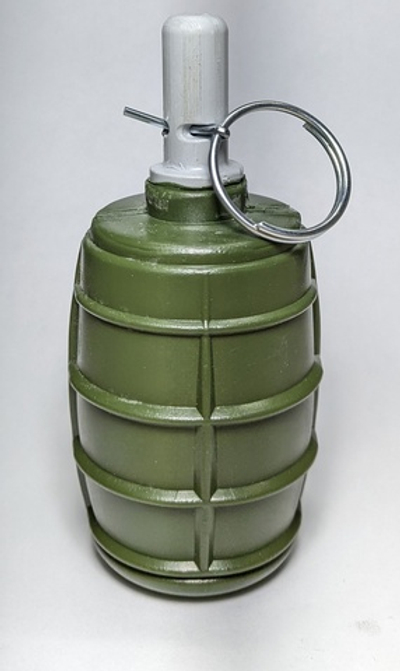 Страйкбольная граната ВОИН от A2Tech (4 корсар / Горох, коробка 25 штук)