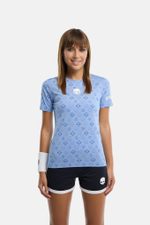 Женская футболка Hydrogen LOGO ALL OVER TECH T-SHIRT (D01006-233)