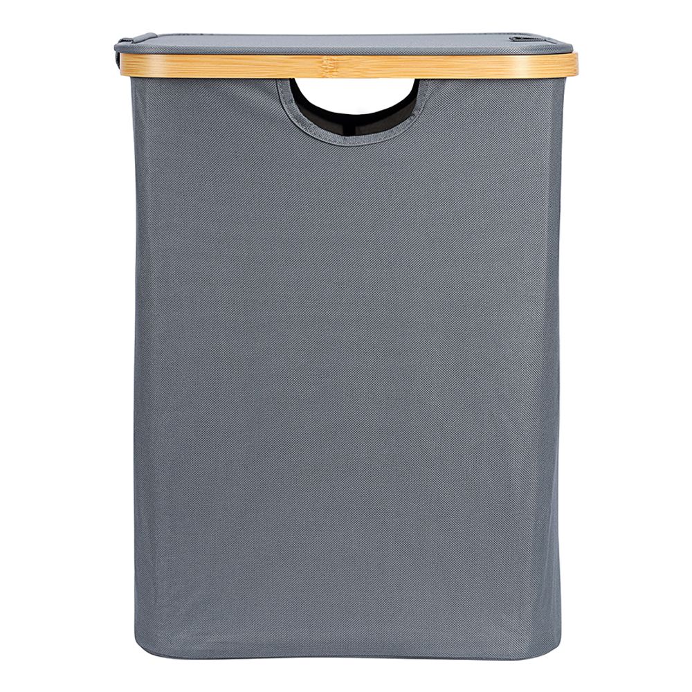 Корзина для белья Neat Mid, 40x33x43 см, серая