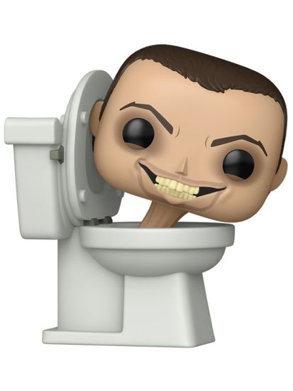 Фигурка Funko POP! Animation Skibidi Toilet 10" (1955) 88834 / Фигурка Фанко ПОП! по мотивам анимационного веб-сериала "Скибиди Туалет", Скибиди Туалет