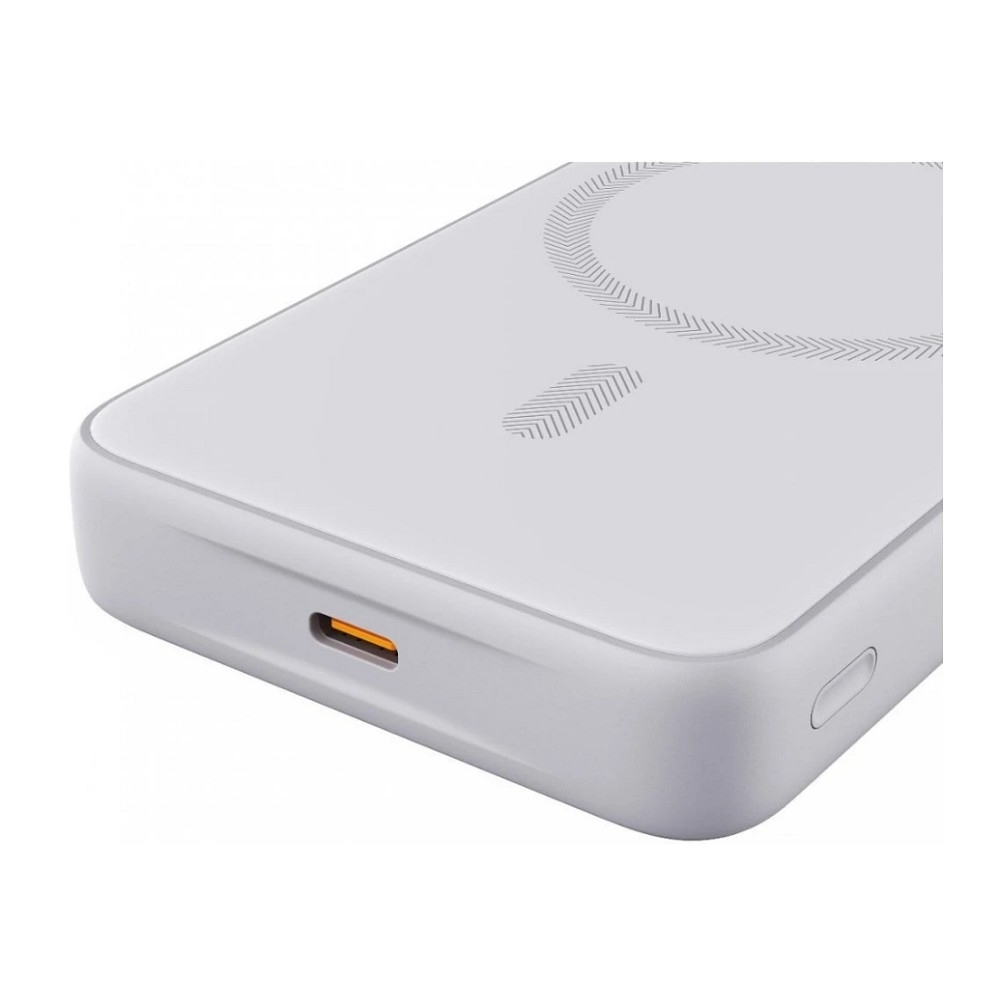 Внешний аккумулятор Aukey внешний аккумулятор Magnetic 10000 Qi White (APB-PB-MS04WH)
