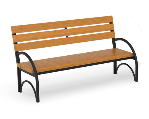 Лавочка с поручнями Тип 5 121.05.01